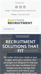 Mobile Screenshot of easywebrecruitment.com